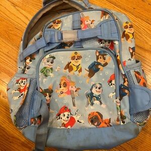 Pottery Barn Kids paw patrol backpack